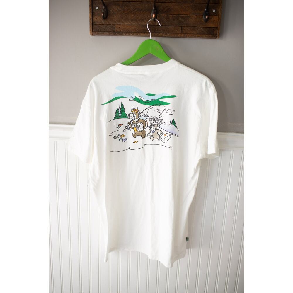 Urban Outfitters Parks Project X Yogi Bear Graphic Tee Shirt Large NEW - Picture 2 of 4
